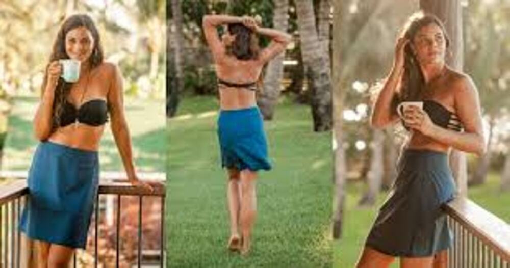 NWT RipSkirt Length 2 Wrap Skirt Women's Sz XL Brushed Navy Travel Vacay Stretch